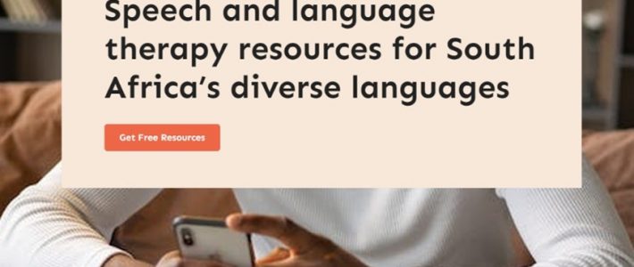 Culturally and contextually relevant resources for the South African Speech Therapist.